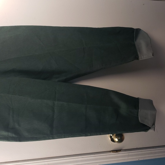 Vintage 1940's Freddies Of Pinewood Wing Trouser In Green Size 34 - Picture 3 of 11